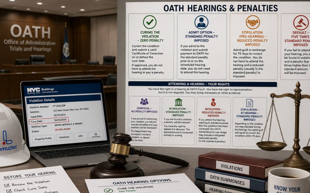 OATH HEARINGS & PENALTIES