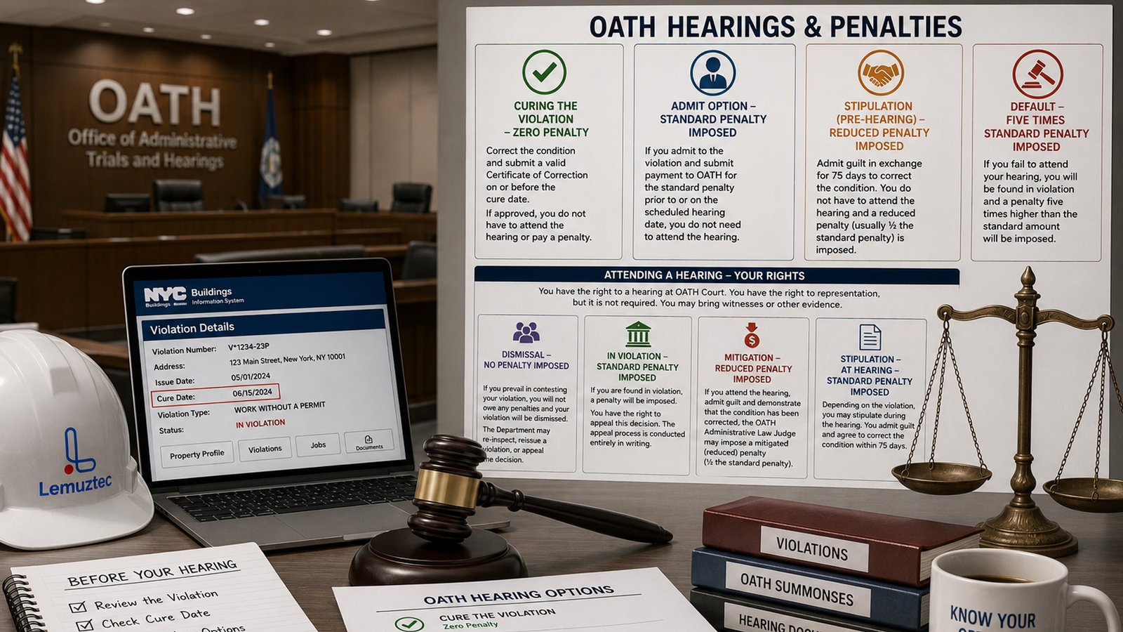 OATH HEARINGS & PENALTIES